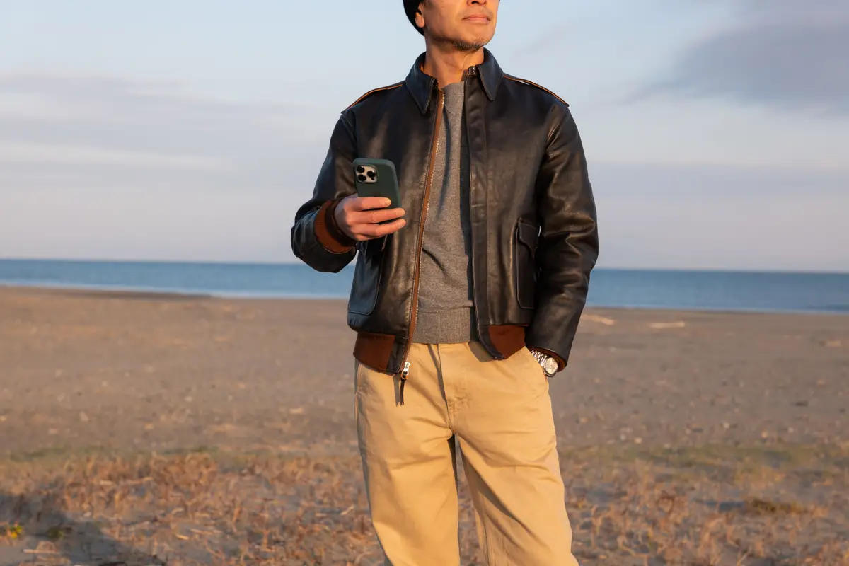 A-2 REAL McCOY’S 着こなし