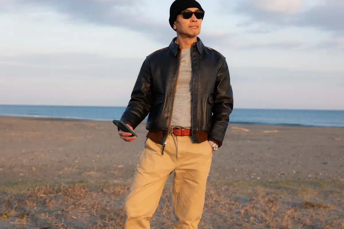 A-2 REAL McCOY’S 着こなし