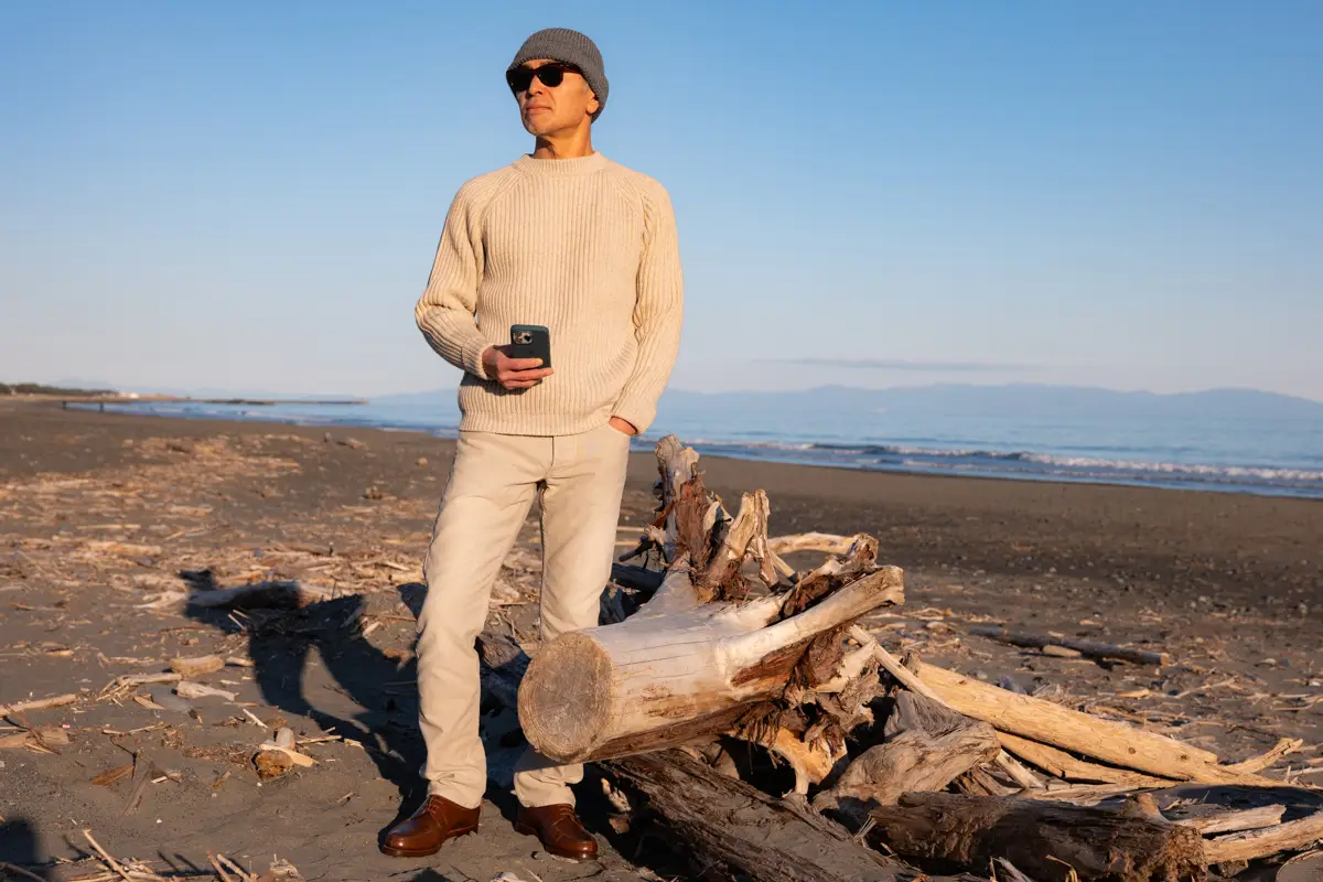 Boncoura Fisherman Sweater