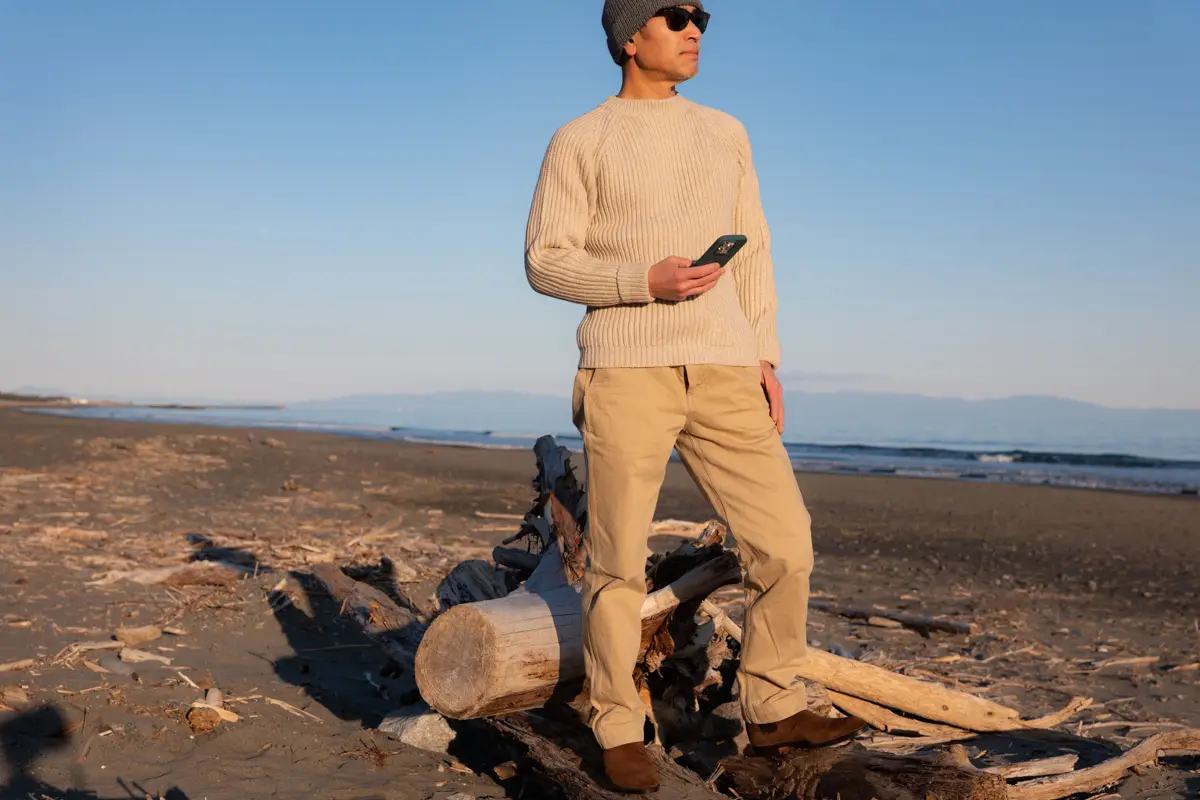 Boncoura Fisherman Sweater