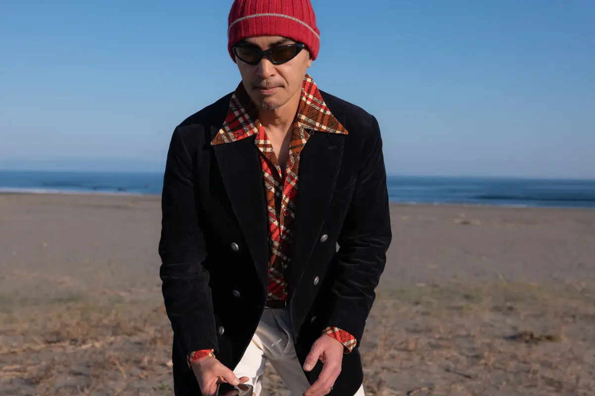 Brunello Cucinelli コーデュロイジャケット 50年代風着こなし