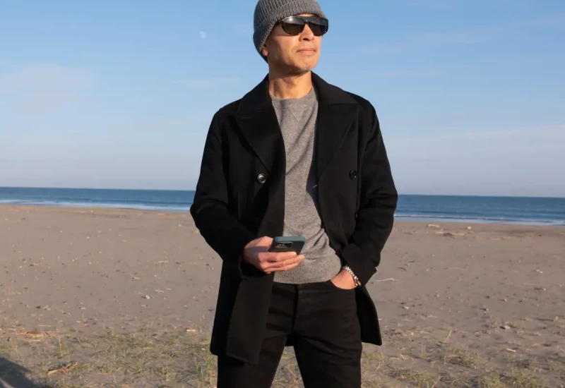 Dior カシミアピーコート 01