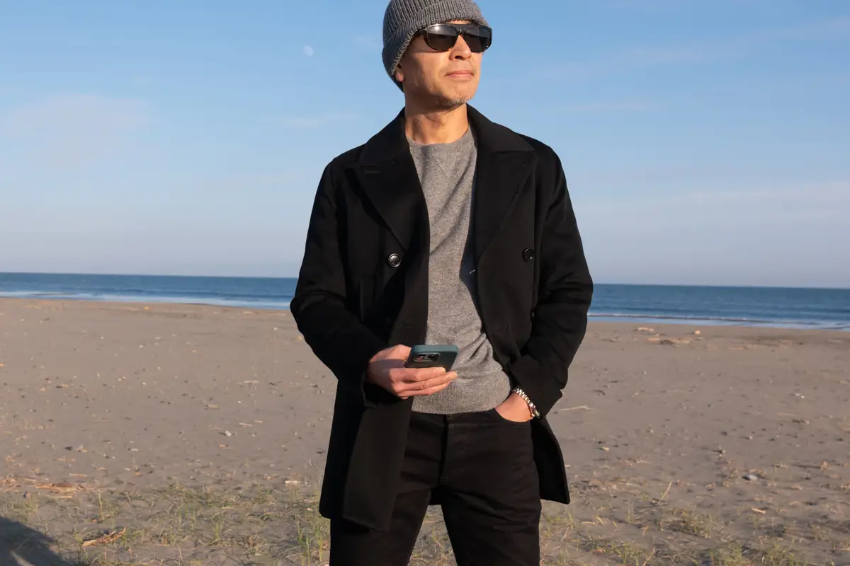 Dior カシミアピーコート 01