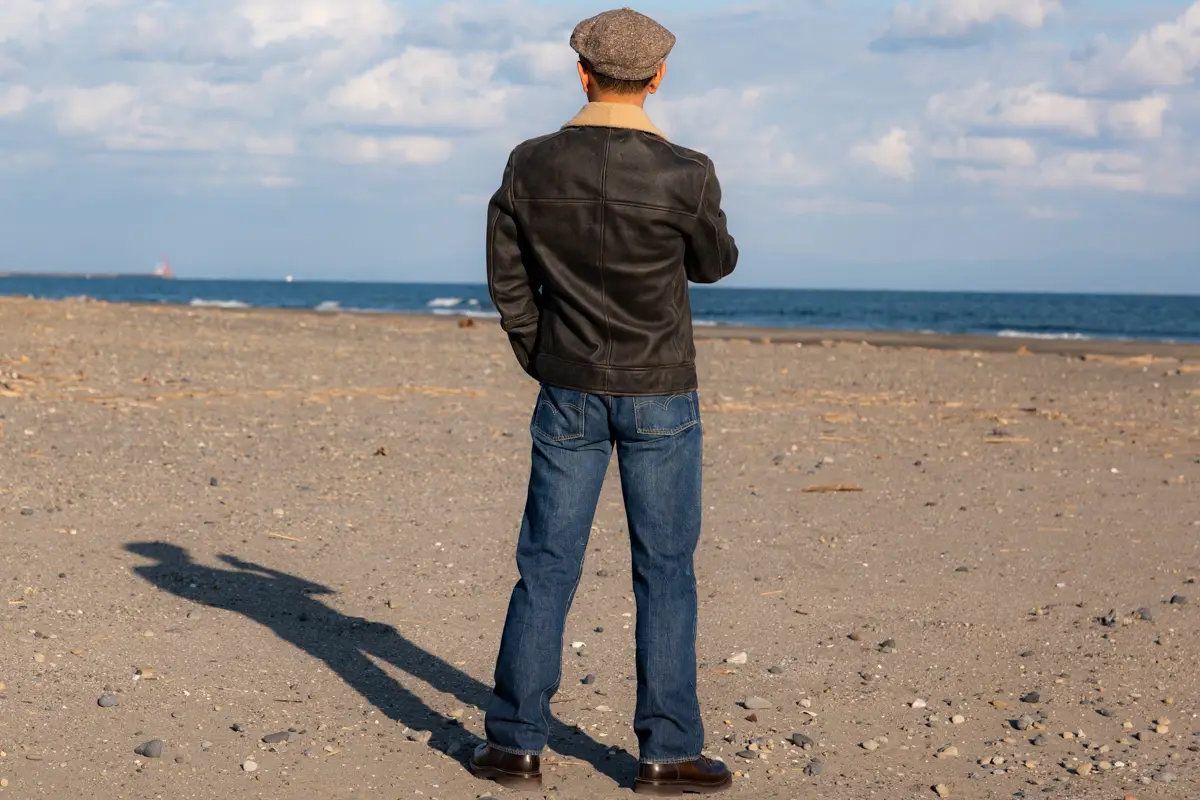 Brunello Cucinelli シアリング バイカージャケット