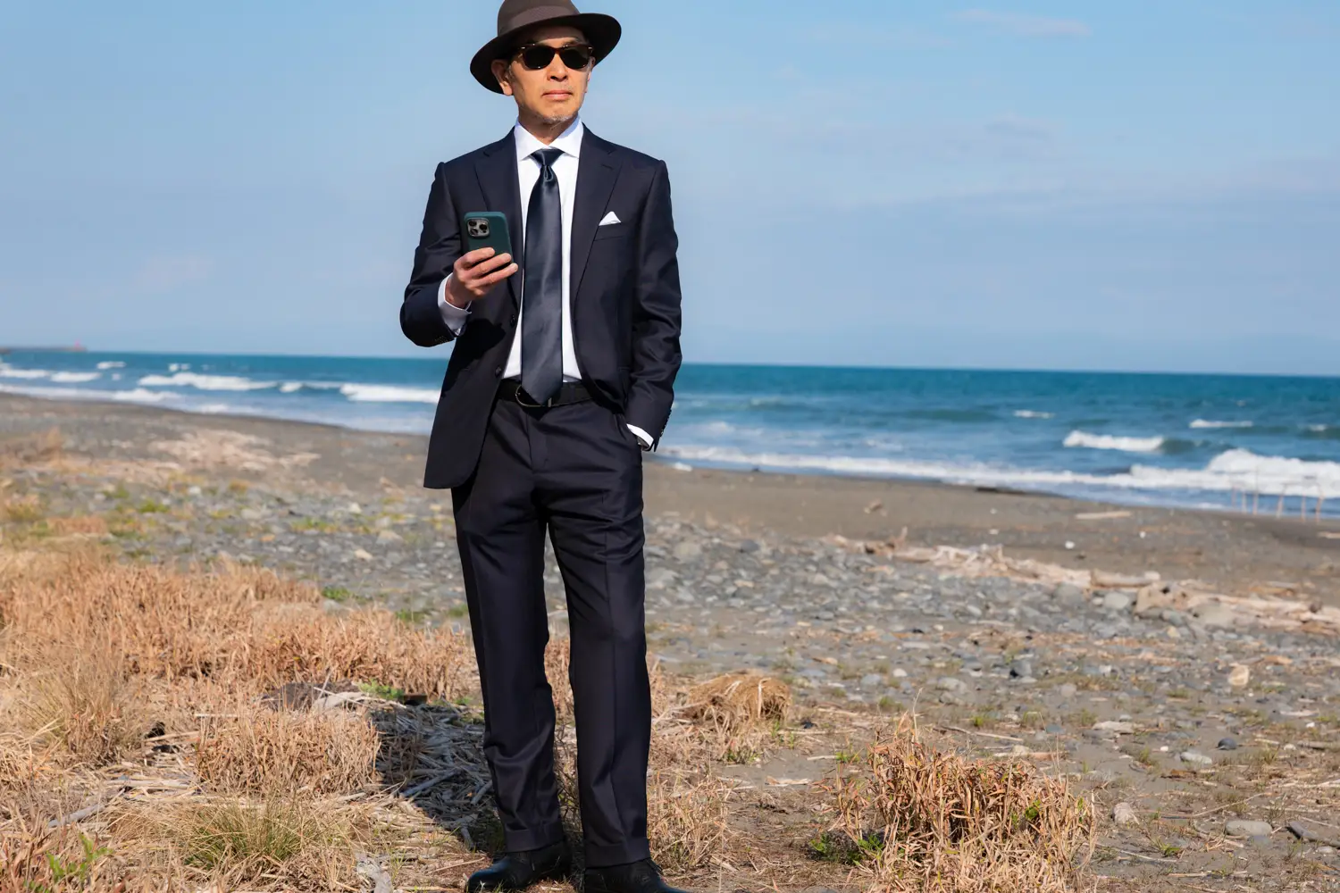 Brioni Brunico ラフな着こなし