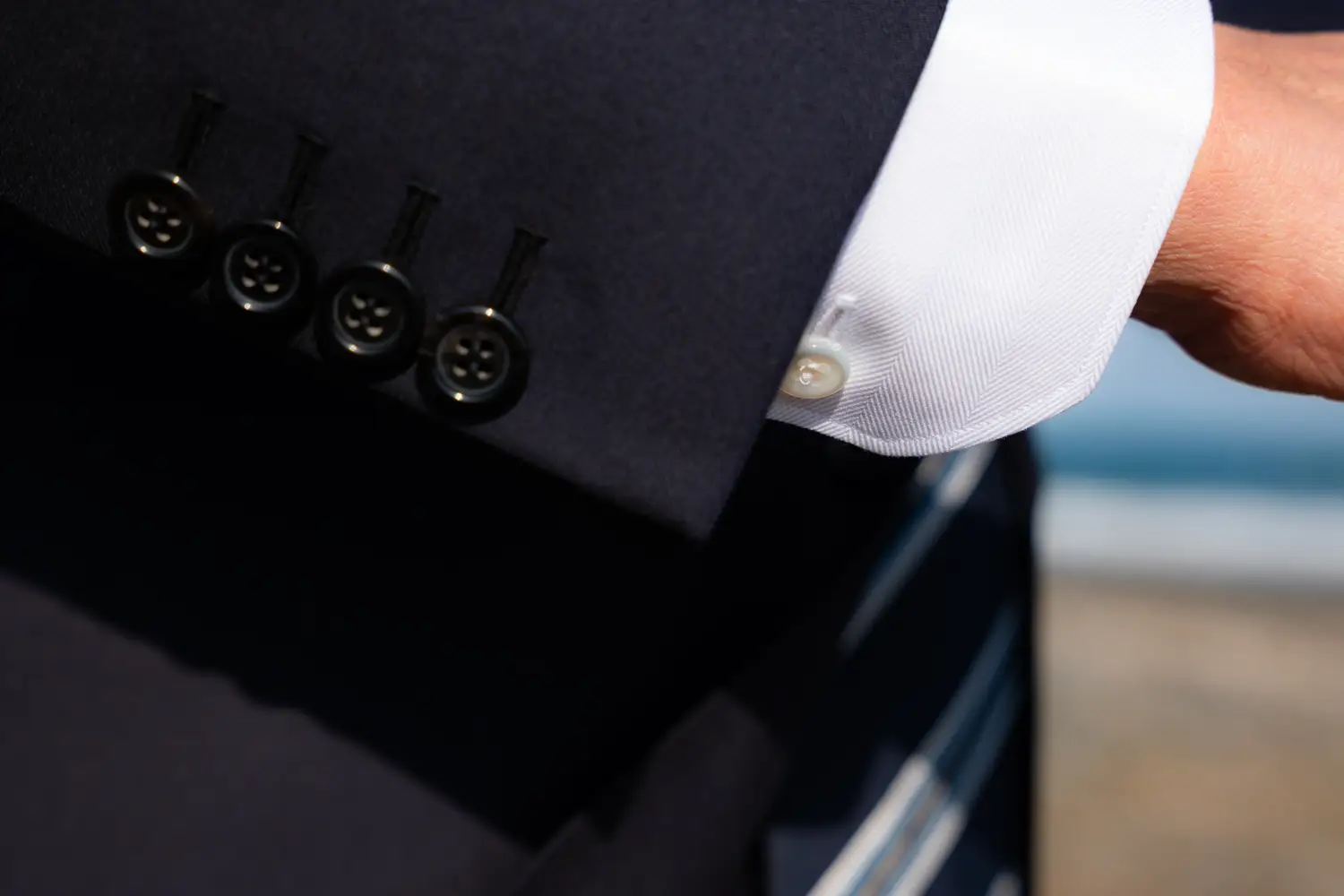 Brioni シャツの生地